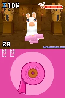 Rayman - Raving Rabbids - TV Party (USA) (En,Fr,Es) screen shot game playing